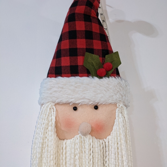 🎅 3 Ft Tall Door Santa Clause Long Soft Beard NEW - Picture 5 of 7